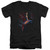 Superman Super Deco Adult V-Neck T-Shirt Black