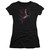 Superman Super Deco Junior Women's Sheer T-Shirt Black