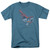 Superman Scribble And Soar Adult 18/1 T-Shirt Slate