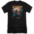Superman Victory Premuim Canvas Adult Slim Fit 30/1 T-Shirt Black
