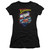 Superman Glam Junior Women's Sheer T-Shirt Black