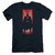 Superman Block Adult 30/1 T-Shirt Navy
