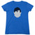 Superman Supes Head Women's T-Shirt Royal Blue