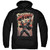 Superman Lift Up Adult Pullover Hoodie Sweatshirt Black