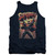Superman Lift Up Adult Tank Top T-Shirt Navy