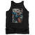 Superman Super Selfie Adult Tank Top T-Shirt Black