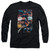 Superman Torn Collage Adult Long Sleeve T-Shirt Black