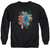 Superman Rock Breaker Adult Crewneck Sweatshirt Black
