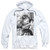 Superman Flight Of Steel Adult Pullover Hoodie Sweatshirt White