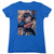 Superman Flight Of Steel Women's T-Shirt Royal Blue