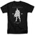 Superman Star Silhouette Adult 18/1 T-Shirt Black