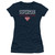 Superman Lifting Team Junior Women's Sheer T-Shirt Navy