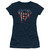 Superman Bleeding Shield Junior Women's Sheer T-Shirt Navy
