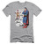 Superman Disbelief Adult 30/1 T-Shirt Silver