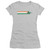 Superman Ie Junior Women's Sheer T-Shirt Silver