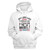 Def Leppard Pyro Tour White Adult Pullover Hoodie Sweatshirt
