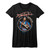 Jimi Hendrix UK Tour 69 Black Junior Women's T-Shirt