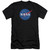 NASA Meatball Logo Premium Adult 30/1 T-Shirt Black