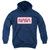 NASA Rectangular Logo Youth Pullover Hoodie Sweatshirt Navy