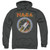 NASA Retro Shuttle Adult Pullover Hoodie Sweatshirt Charcoal