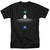 NASA Moon Landing Simple Adult 18/1 T-Shirt Black