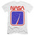 NASA To The Stars Adult 30/1 T-Shirt White