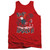 NASA Apollo 11 Adult Tank Top T-Shirt Red