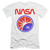 NASA Stars Premium Adult 30/1 T-Shirt White