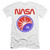 NASA Stars Adult 30/1 T-Shirt White