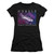 NASA Eye In The Sky Junior Women's T-Shirt Black