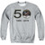 NASA Apollo 11 50Th Adult Crewneck Sweatshirt Athletic Heather
