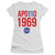 NASA 1969 Junior Women's T-Shirt White