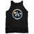NASA Apollo Mission Patch Adult Tank Top T-Shirt Black