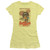 Star Trek Tribble Threat Junior Women's T-Shirt Banana
