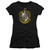 Harry Potter Hufflepuff Crest Junior Women's T-Shirt Black