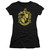 Harry Potter Hufflepuff Crest Junior Women's T-Shirt Black