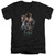 Harry Potter Deathly Hollows Cast Adult V-Neck T-Shirt 30/1 Black