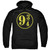 Harry Potter 9 3/4 Adult Pullover Hoodie Sweatshirt Black