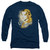 Harry Potter Luna Closeup Adult Long Sleeve T-Shirt Navy
