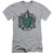 Harry Potter Slytherin Crest Adult 30/1 T-Shirt Athletic Heather