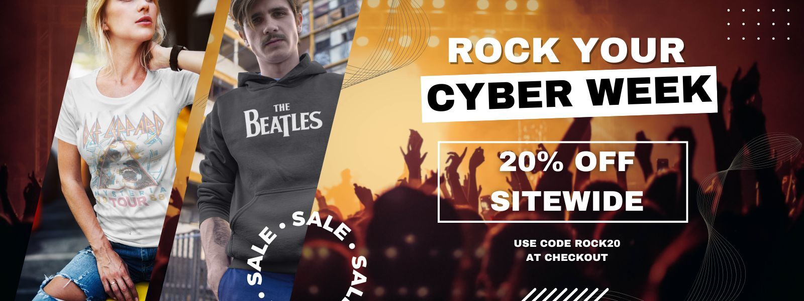 20% Off Orders With Code ROCK20