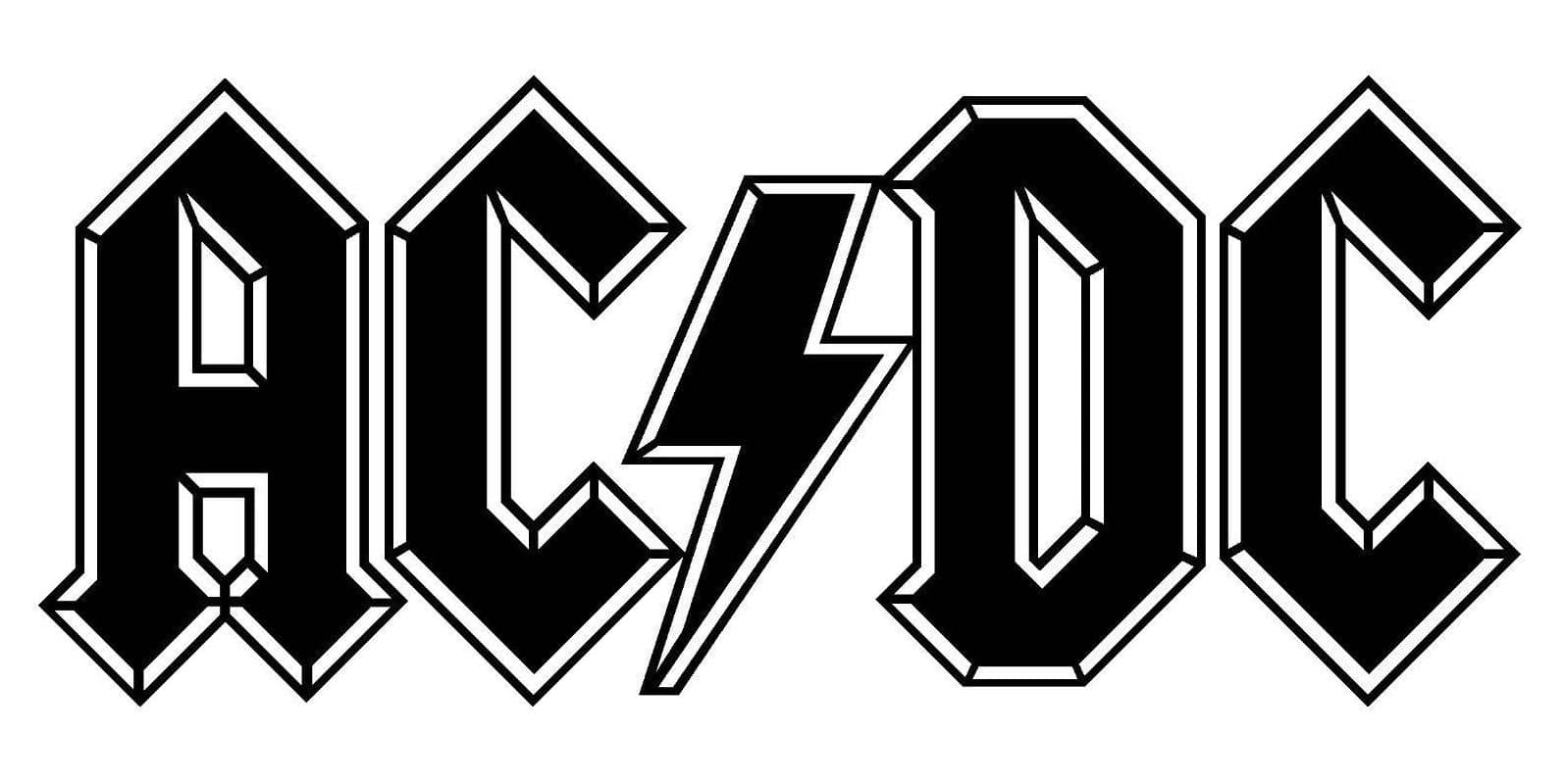 Логотип группы AC DC