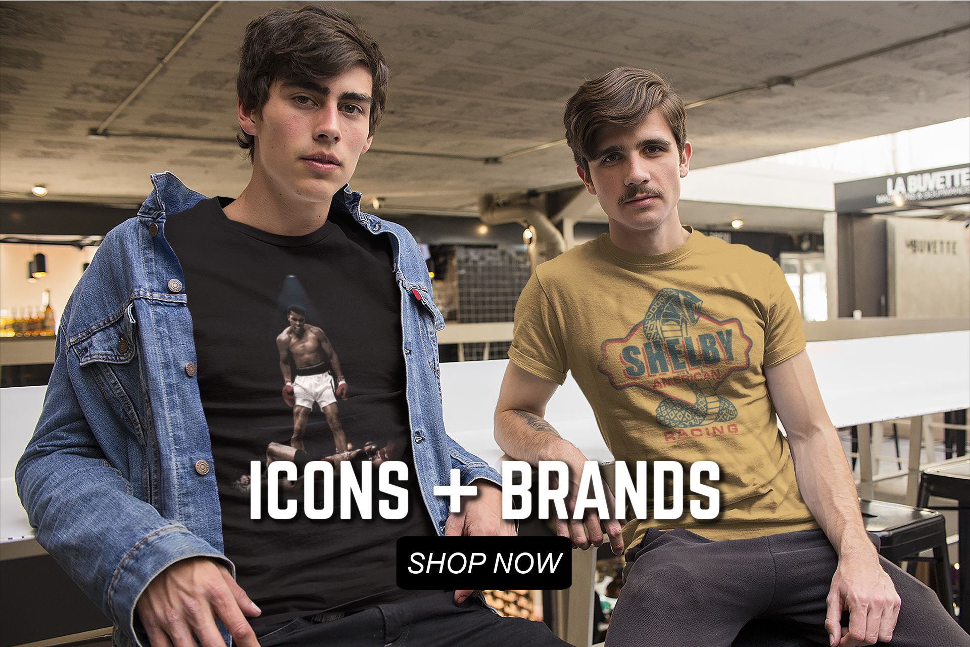 Icons and Brands T-Shirts