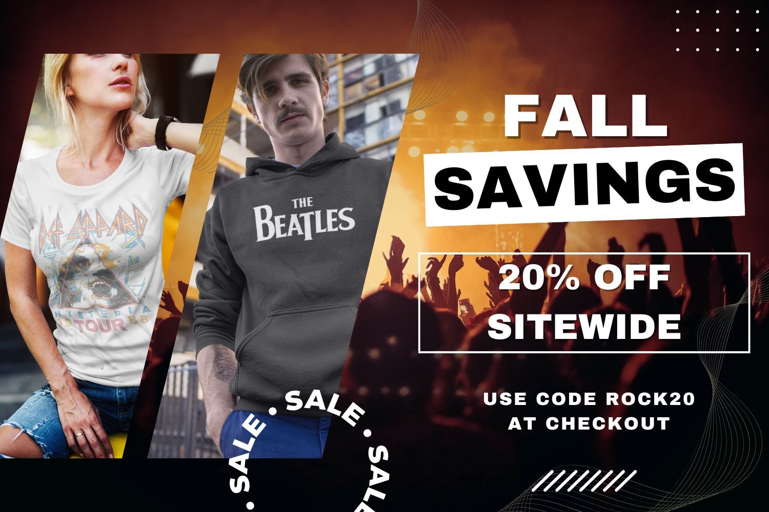 20% Off Orders With Code ROCK20