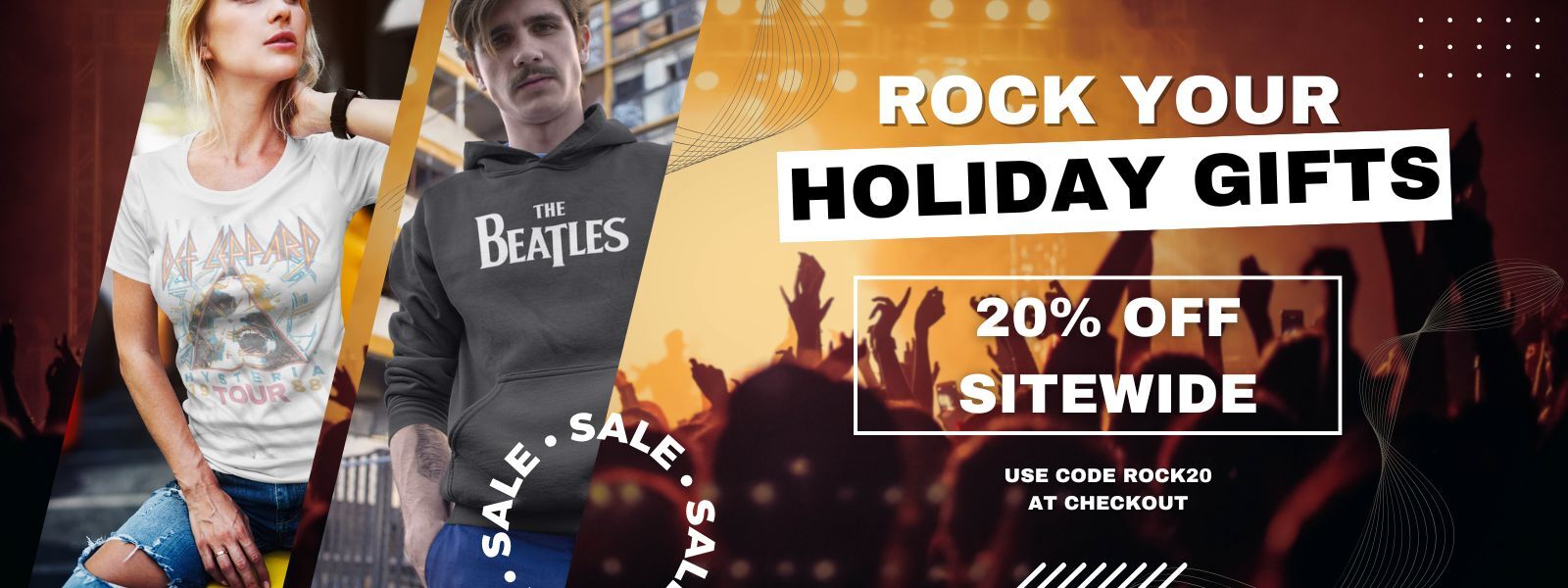 20% Off Orders With Code ROCK20