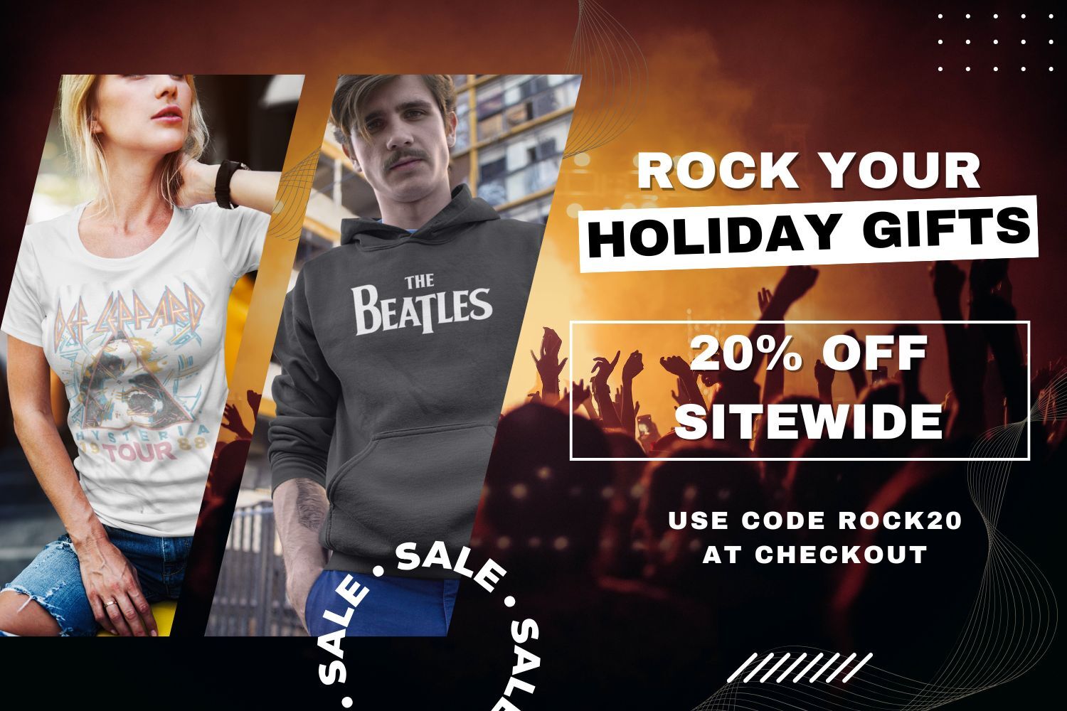 20% Off Orders With Code ROCK20