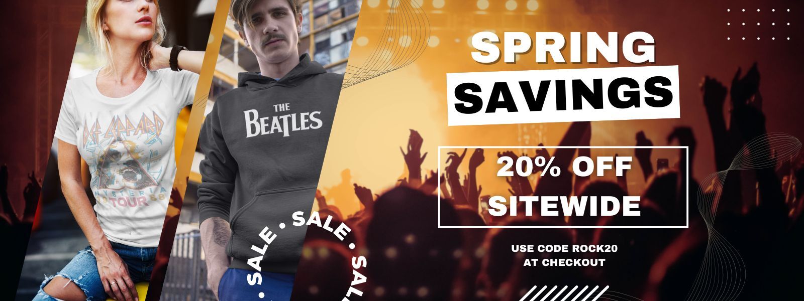 20% Off Orders With Code ROCK20