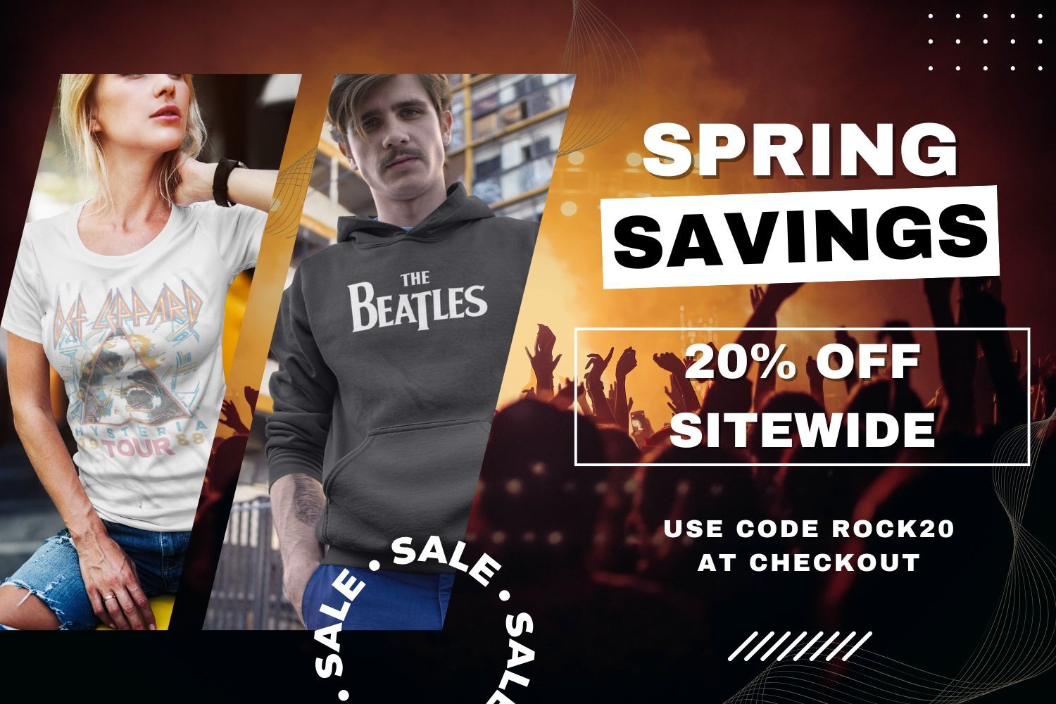 20% Off Orders With Code ROCK20