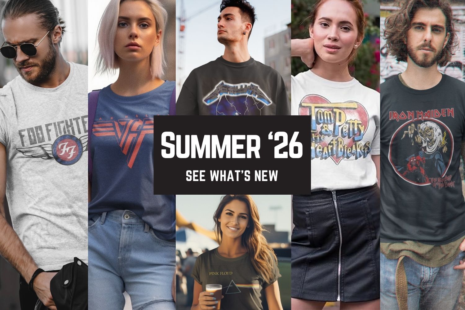 Summer Band T-Shirts