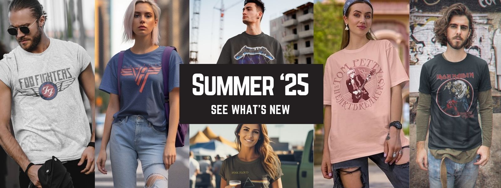 Summer Band T-Shirts